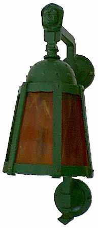 lamp from a building in NYC, craftsman unknown